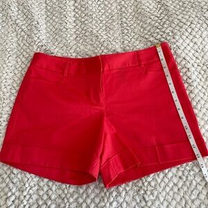 Express vibrant coral/pink Cuffed Women's Shorts